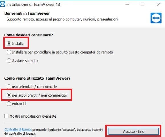 come spegnere un computer a distanza con TeamViewer
