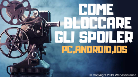Come bloccare gli spoiler