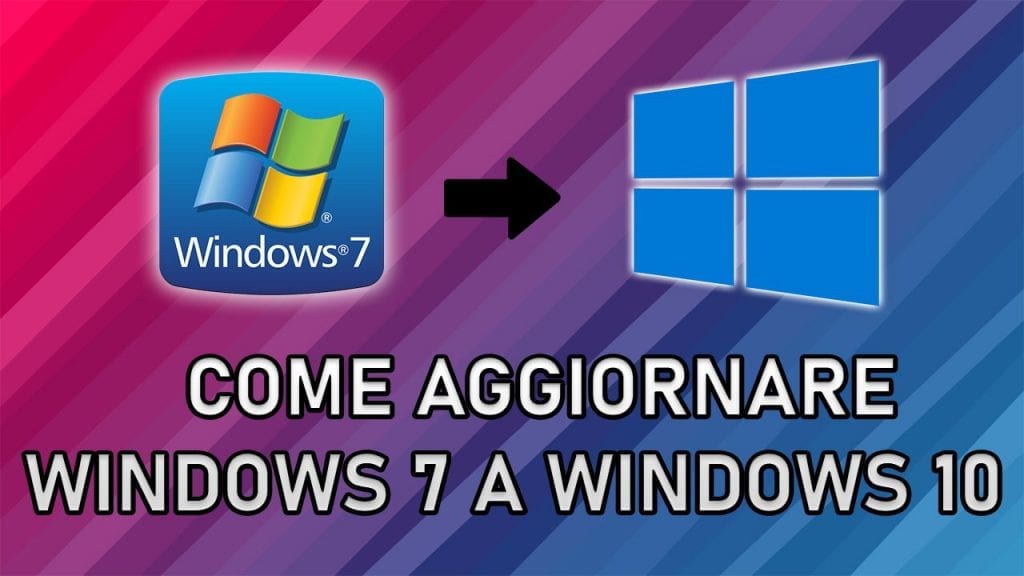Aggiornare Windows 7 a Windows 10