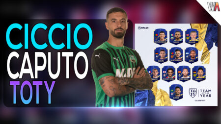 Ciccio Caputo TOTY su FIFA 21 – Ecco come votarlo CICCIO CAPUTO TOTY