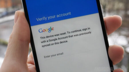 Rimuovere verifica google account frp