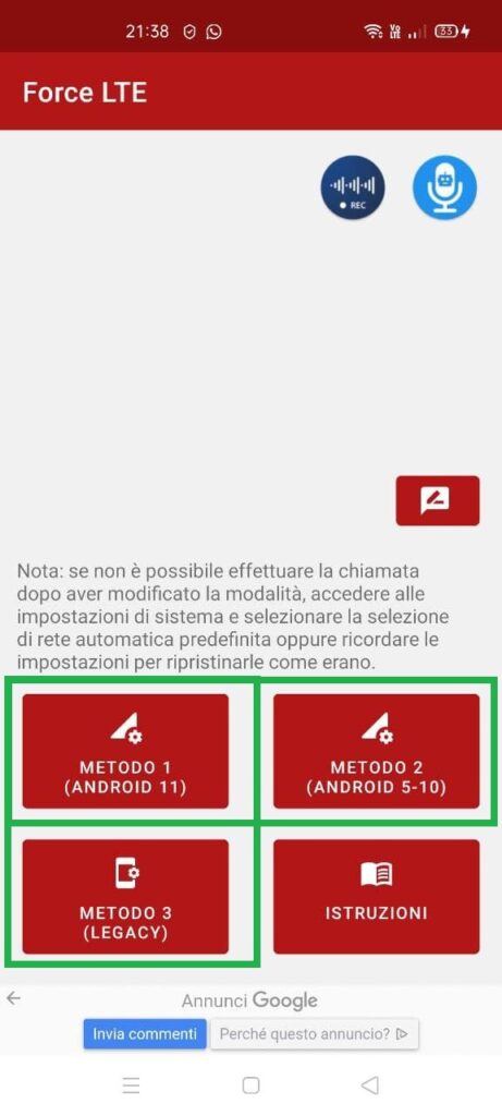 Velocizzare la connessione dati su Android