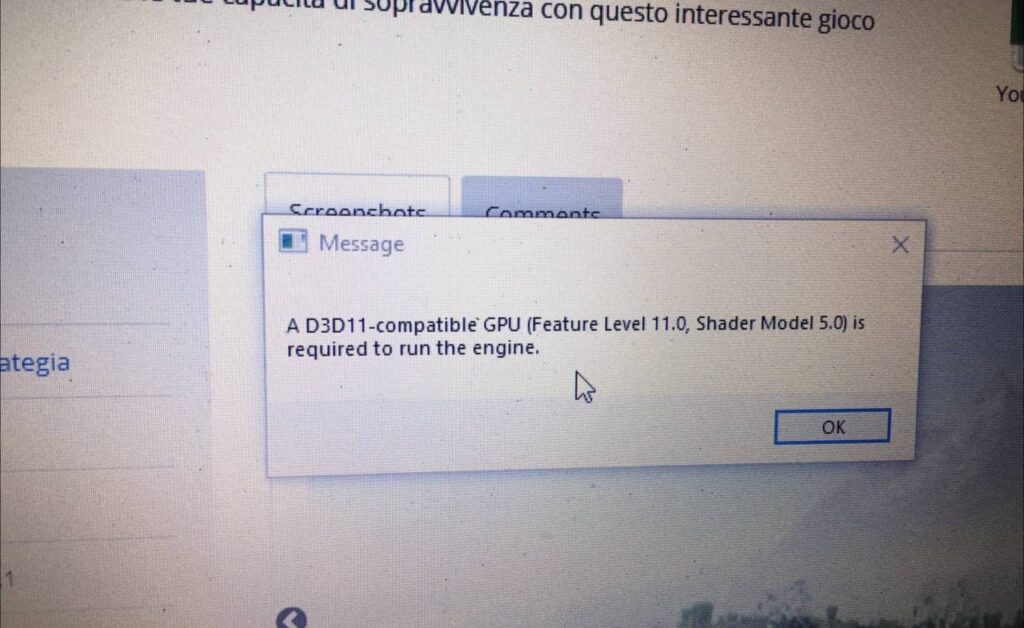 A D3D11-compatible GPU is required to run the engine