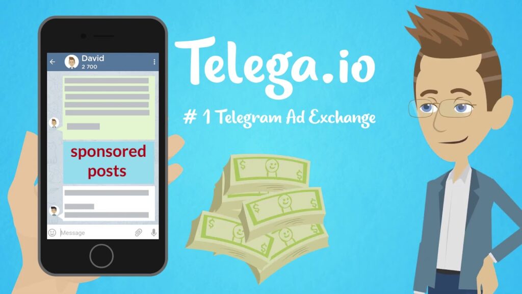 Pubblicità su Telegram con Telega.io