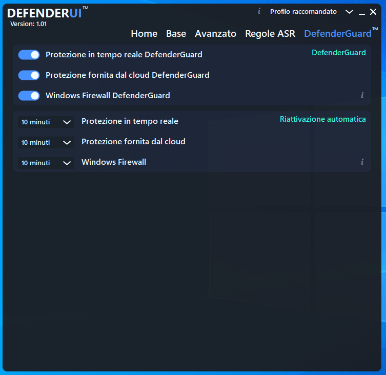 DefenderUI