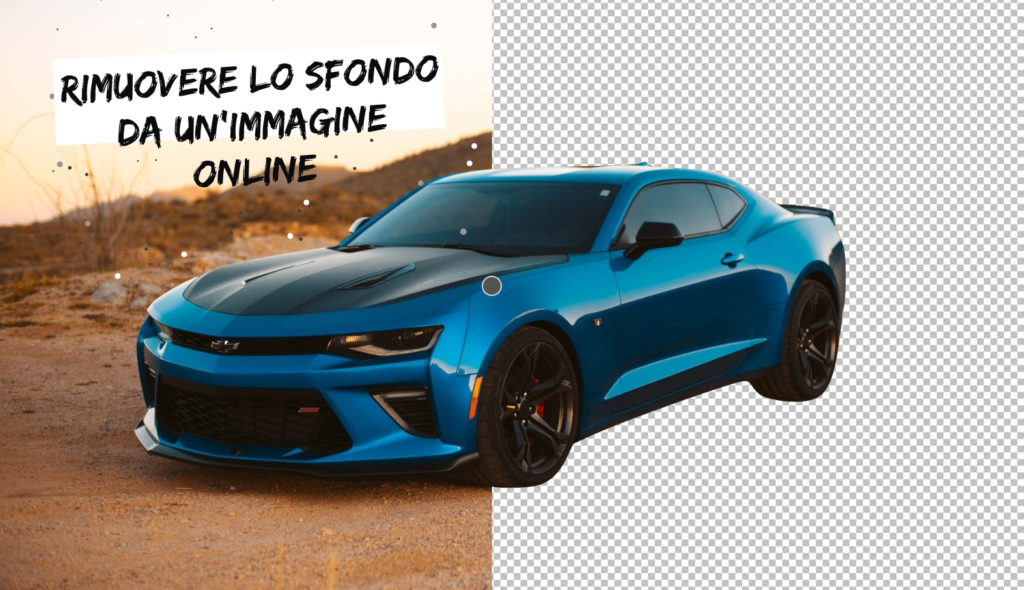 Come rimuovere sfondo immagine online gratis