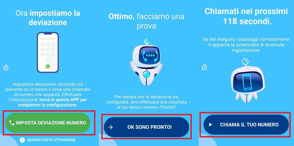 scoprire numero privato dopo chiamata