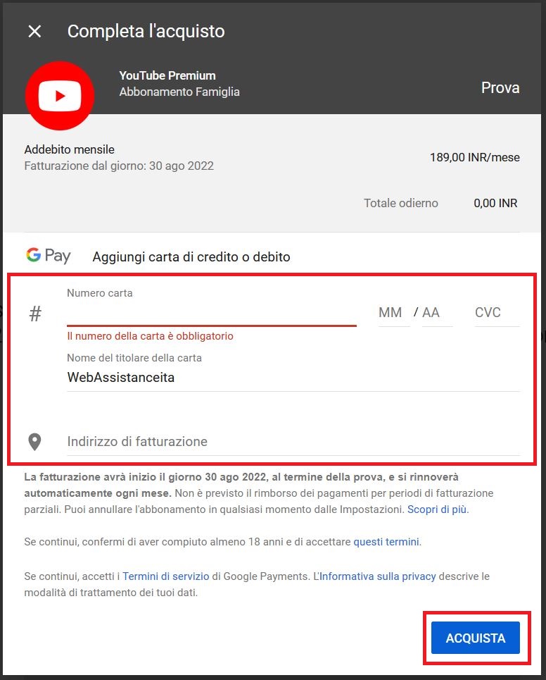 Come avere YouTube Premium quasi gratis 6