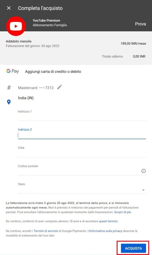 Come avere YouTube Premium quasi gratis