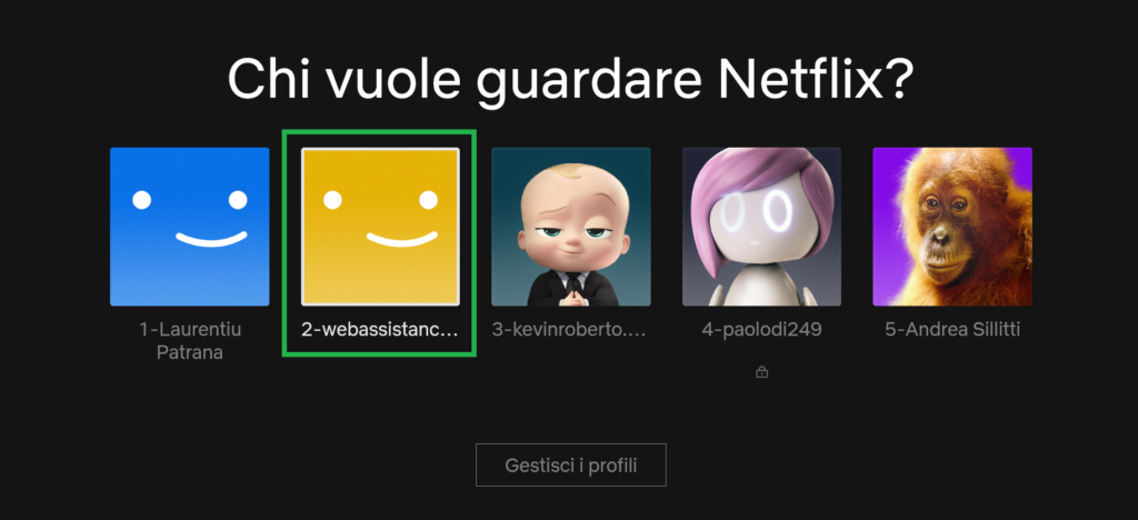 Come condividere abbonamento Netflix 7