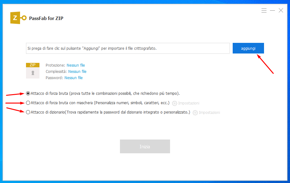 Rimuovere Password ZIP