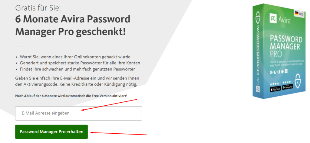 Avira Password Manager Pro gratis per 6 mesi - Ecco come 1 Avira Password Manager Pro