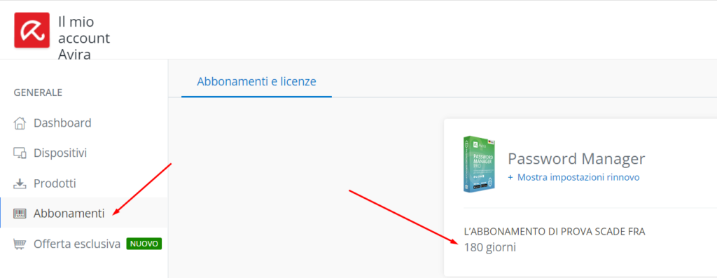 Avira Password Manager Pro gratis per 6 mesi - Ecco come 3 Avira Password Manager Pro