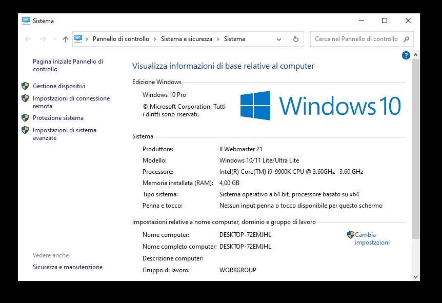 Windows 10 Ultra Lite