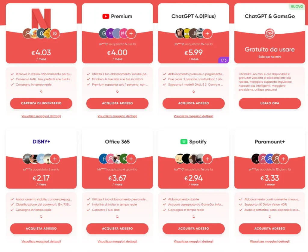 Come acquistare Spotify Premium a poco prezzo su Gamsg