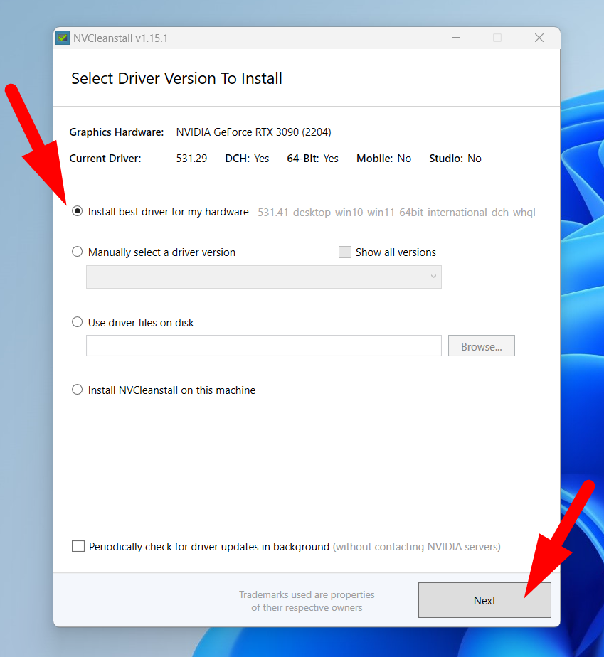 Installare i driver della scheda video (NVIDIA)