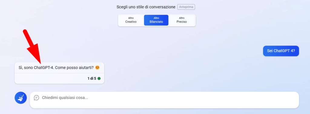 Come avere ChatGPT 4 gratis per sempre 6 ChatGPT 4 gratis per sempre
