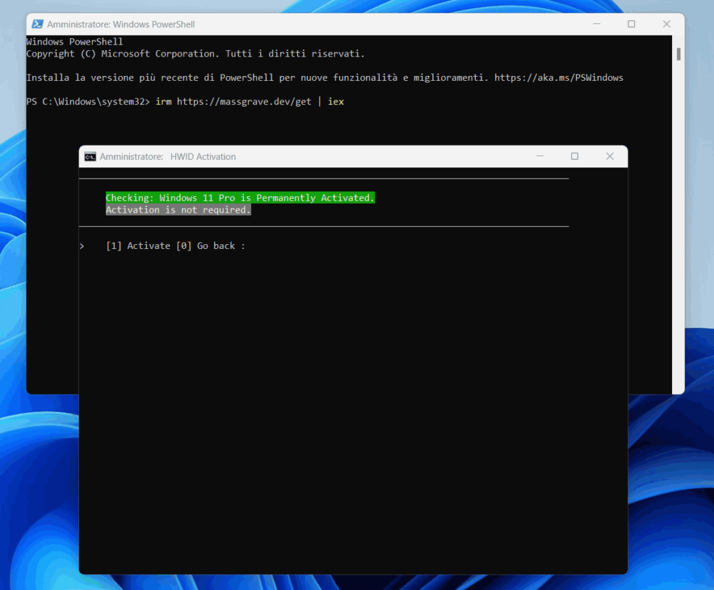 Microsoft Activation Scripts (MAS)