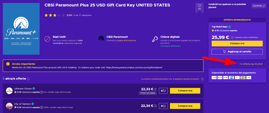 Migliore offerta VPN