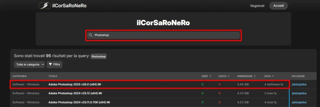 Il Corsaro Nero 2.0 1