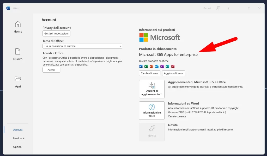 Come craccare Office 365