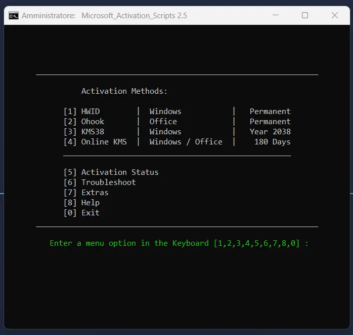 Come craccare Office 2021 con il Microsoft Activation Scripts
