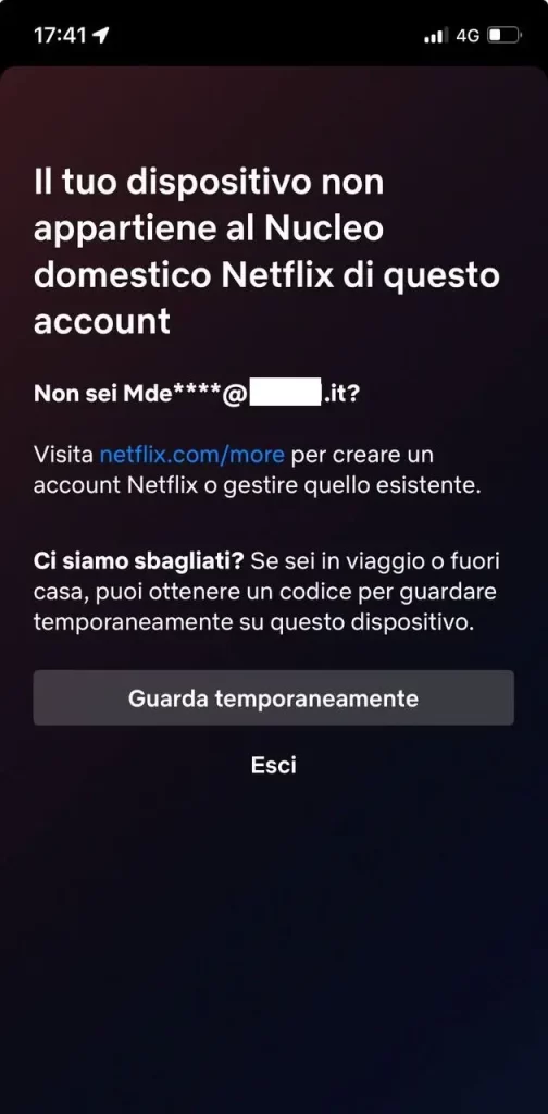 Come aggirare blocco Netflix