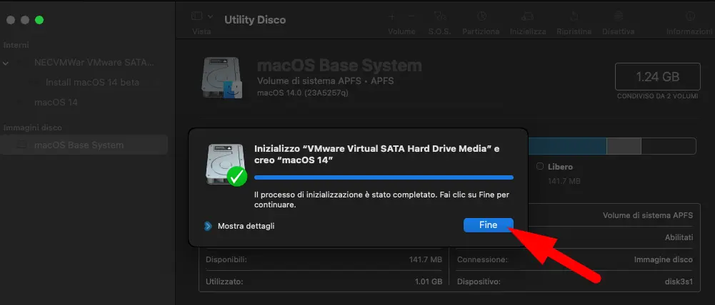 Come installare MacOS Sonoma su VMware 12