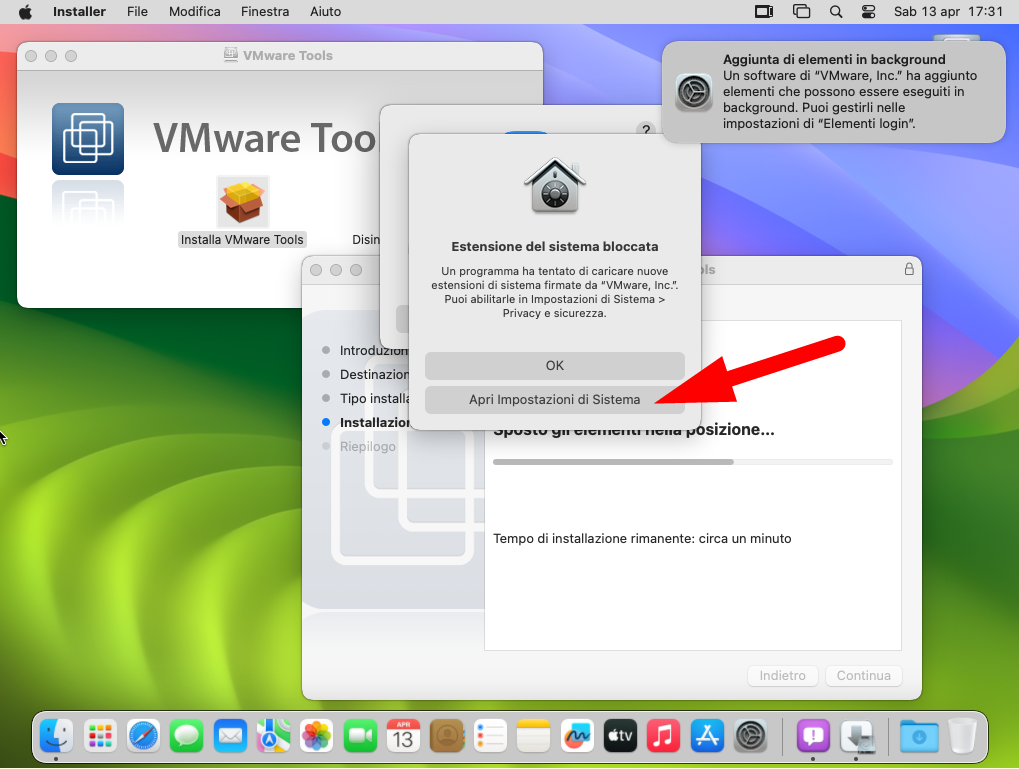 Come installare MacOS Sonoma su VMware 25