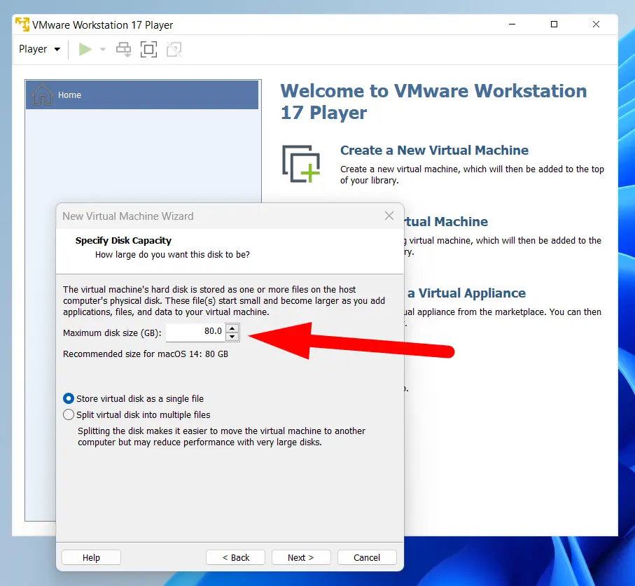 Come installare MacOS Sonoma su VMware 4