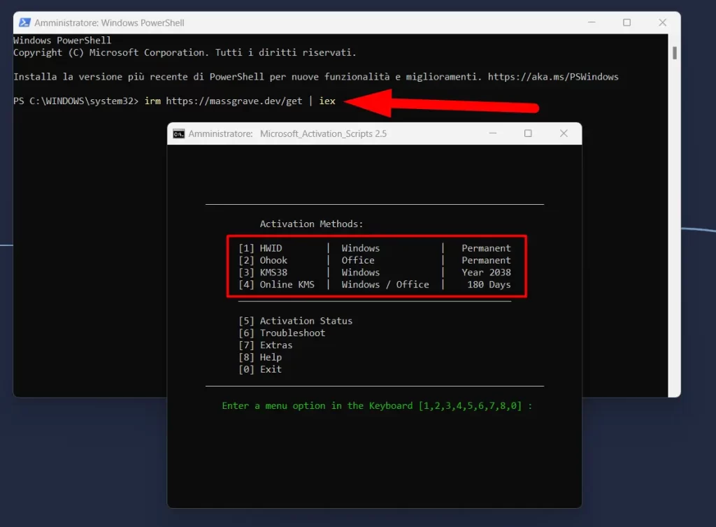 Microsoft Activation Scripts (MAS)