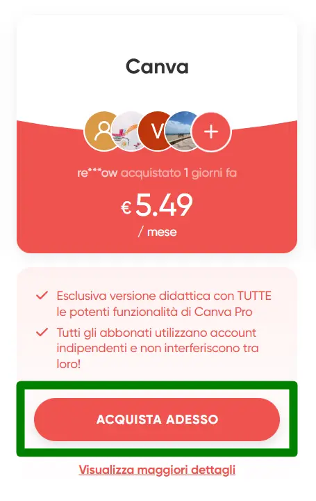 Come ottenere CANVA PRO a soli 5 euro
