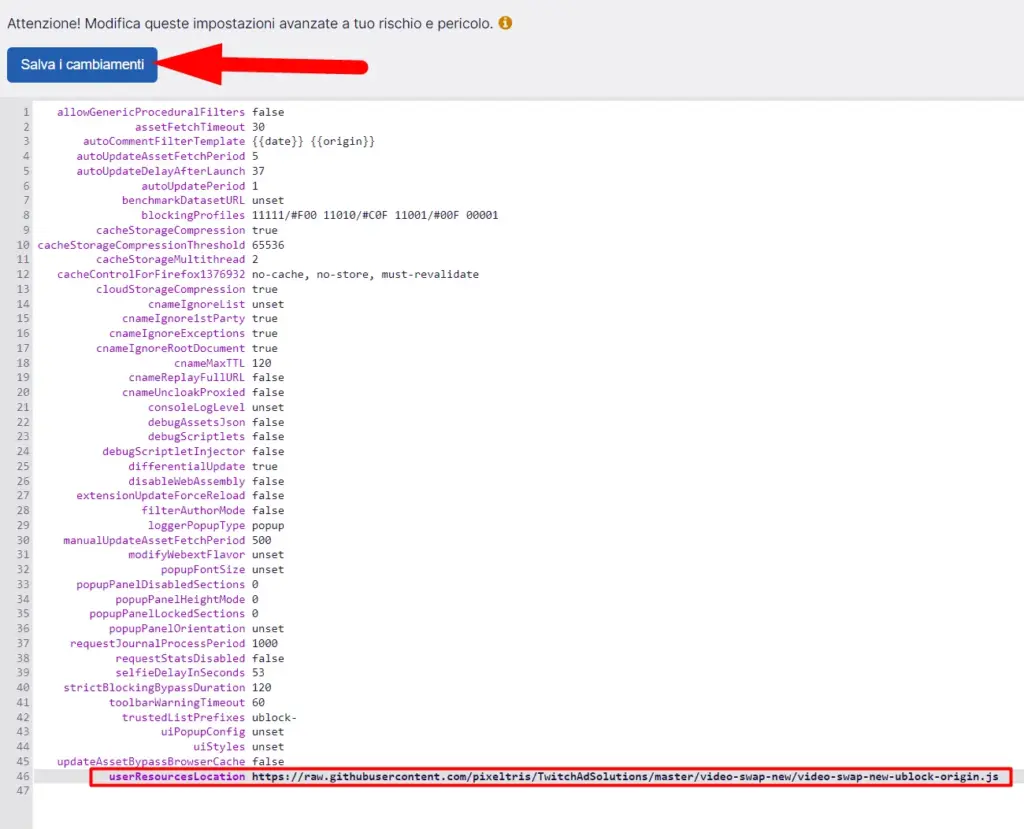 Come bloccare le pubblicità su Twitch al 100% - Infallibile 3 Come bloccare le pubblicità su Twitch
