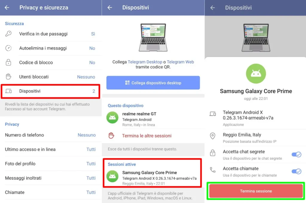 Come acquistare numero VoIP Teelgram 1