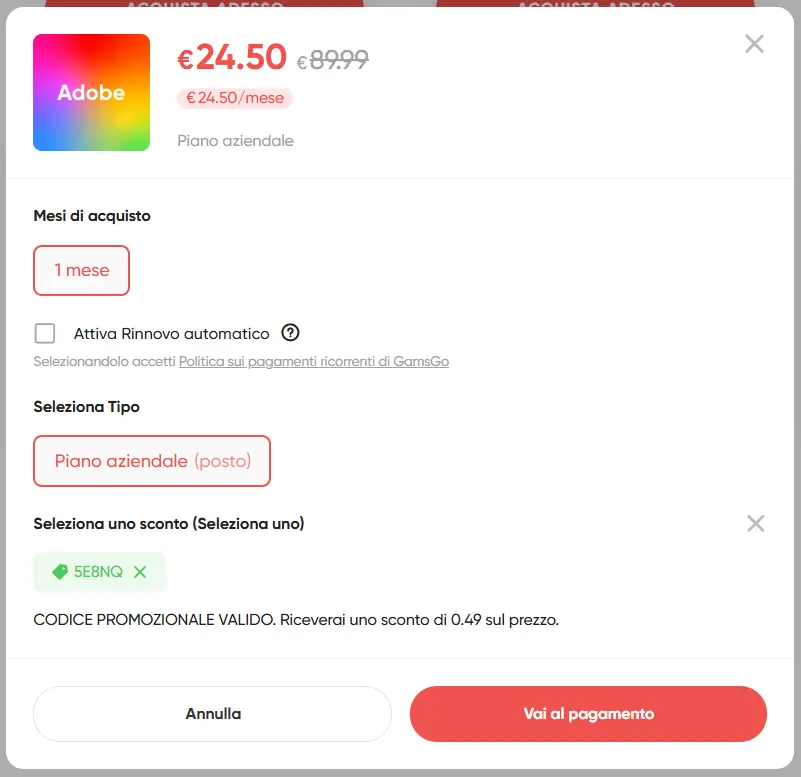 La tua app Adobe senza licenza è stata disattivata: Come risolvere al 100% 2 Adobe creative cloud abbonamento condiviso