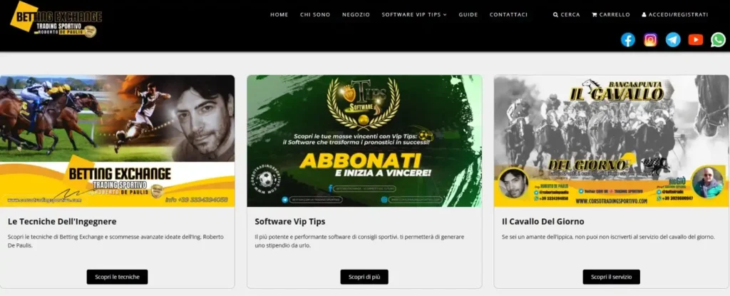 Trading Sportivo di Roberto De Paulis
