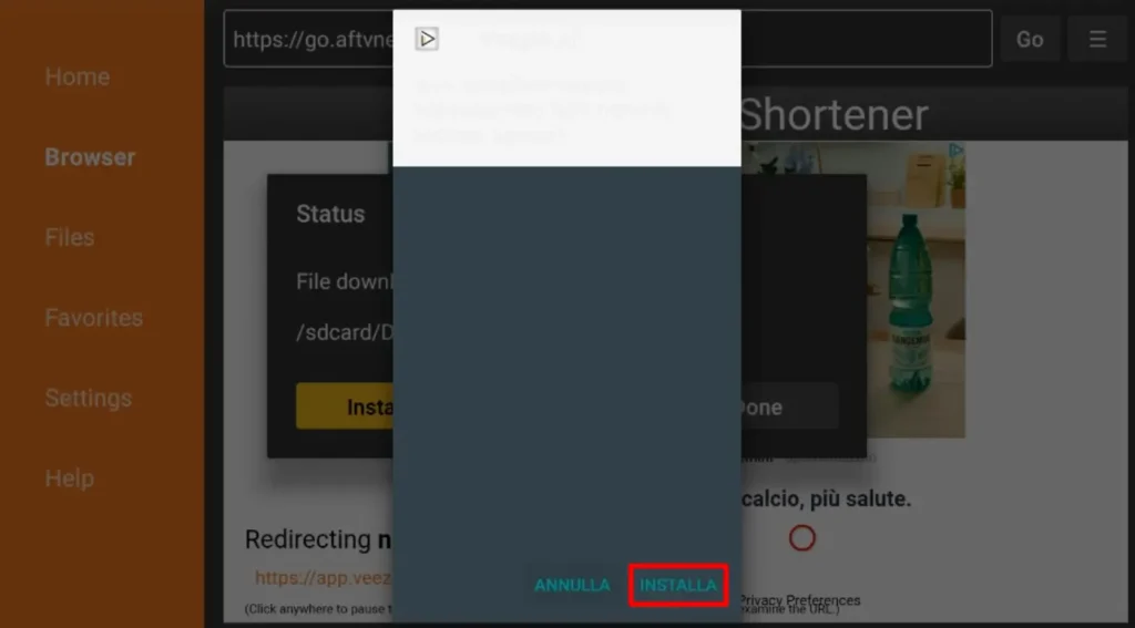 Come installare Veezie su Fire Stick