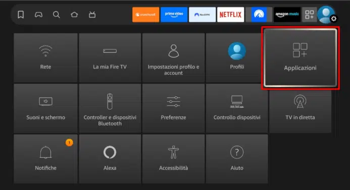 come disinstallare Paramount Plus USA dalla Firestick