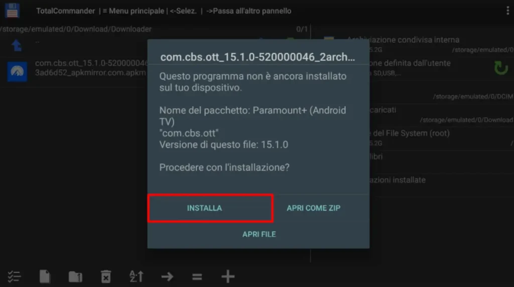 Come Installare Paramount Plus USA su Fire Stick nel 2025 7 Come installare Paramount Plus USA su Fire Stick con Total Commander