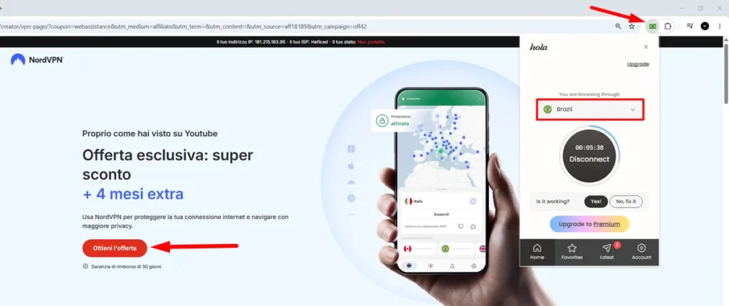 Come pagare meno NordVPN: un trucco sicuro di cui nessuno parla! 2 nordvpn-residenza-fiscale-brasile-sconto