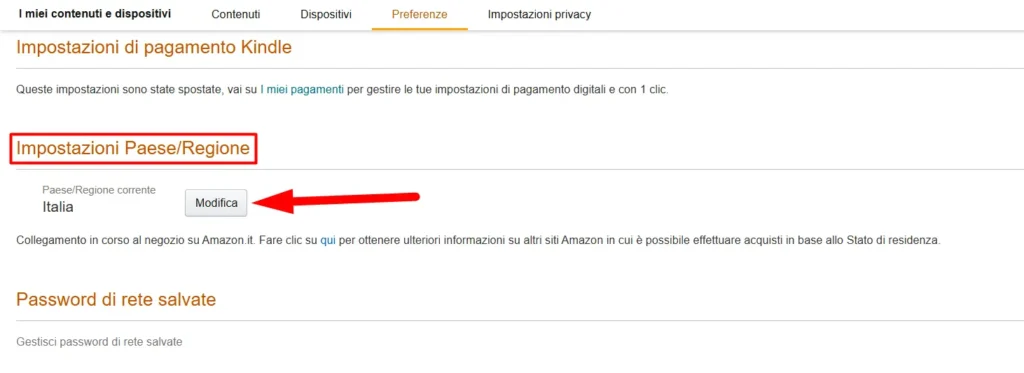 Come cambiare Paese su Firestick