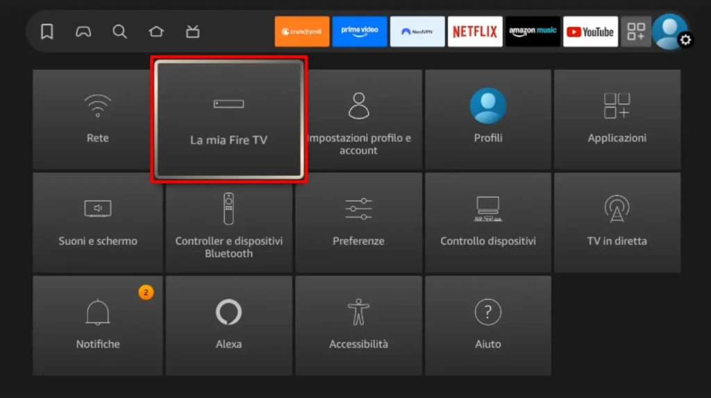 Come cambiare Paese su Firestick