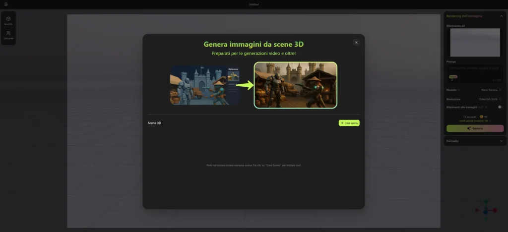 Meshy AI: Crea Modelli 3D con l'Intelligenza Artificiale 15 3D a Immagine (Beta) Meshy AI