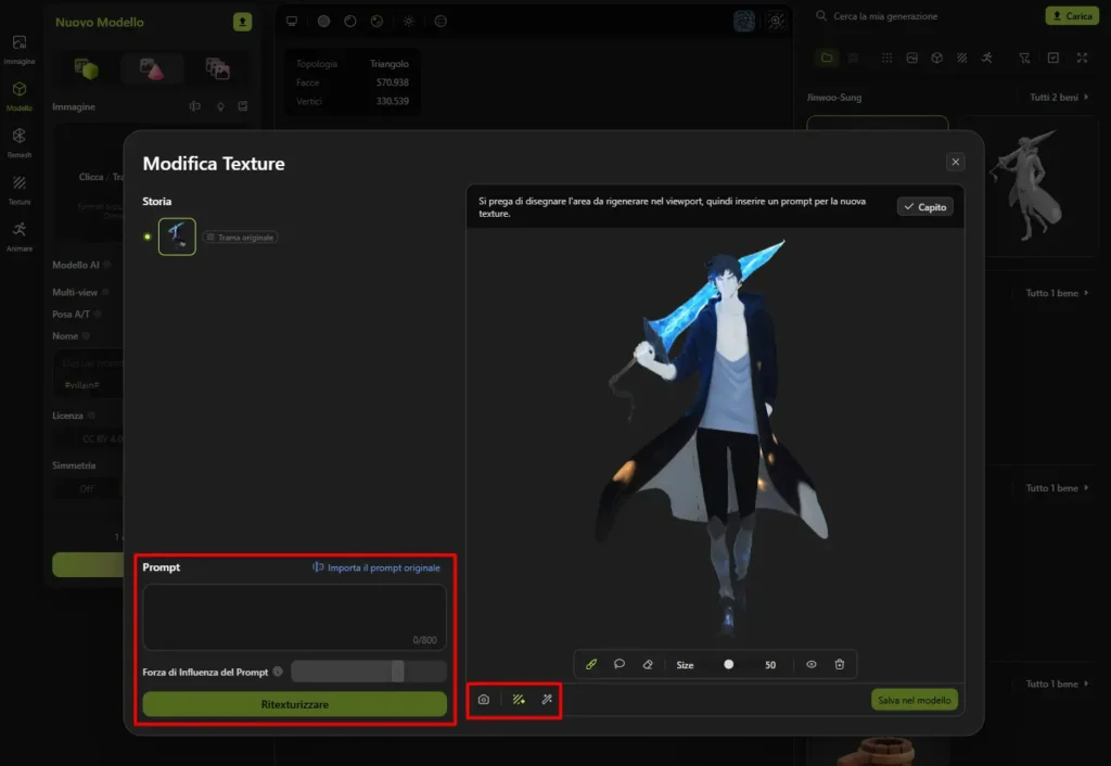 Meshy AI: Crea Modelli 3D con l'Intelligenza Artificiale 7 Creare modelli 3D con Meshy AI