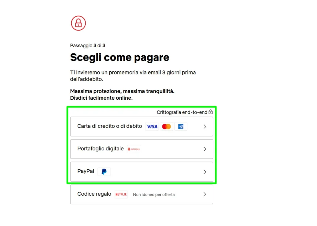 Come avere Netflix gratis per 30 giorni: Il trucco per far comparire la prova! 3 Come avere Netflix gratis per 30 giorni
