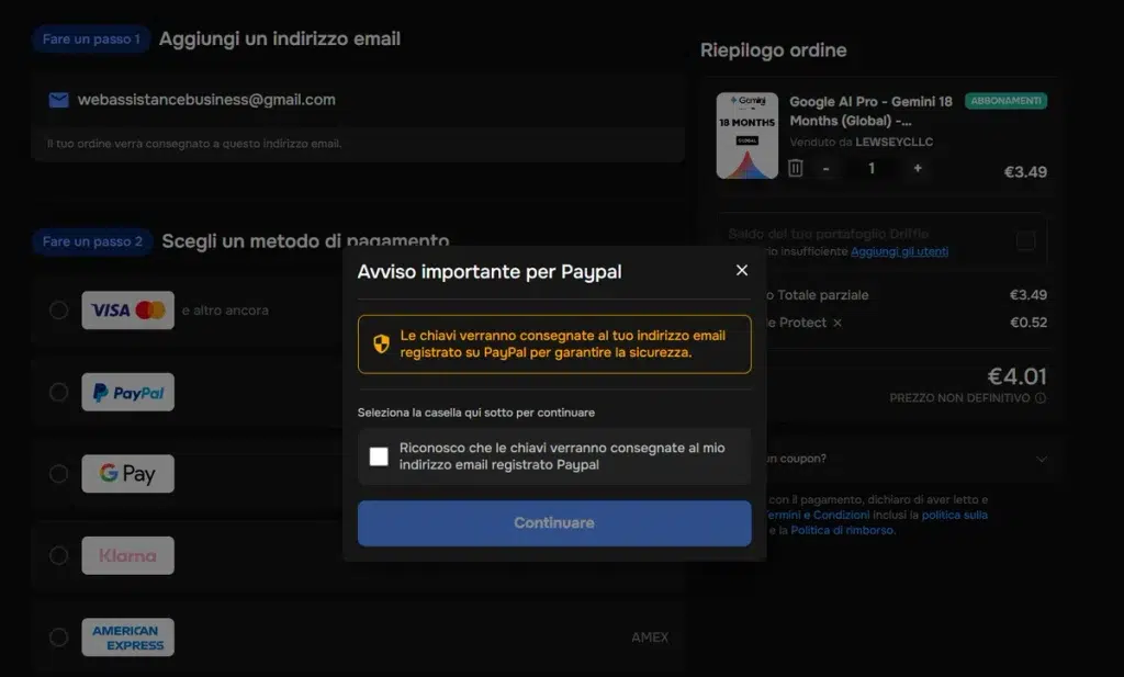 Gemini Pro quasi gratis: come averlo per 18 mesi con soli 5 euro 6 Gemini Pro quasi gratis