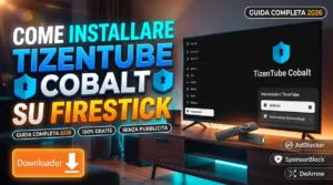 Come installare TizenTube Cobalt su Firestick: YouTube senza ADS! Come installare TizenTube cobalt su firestick